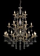Zinta Antique Brass Crystal Ceiling Lights Diyas Tiered Crystal Fittings Zinta Antique Brass Crystal Ceiling Lights Diyas Tiered Crystal Fittings